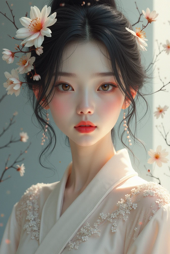 A beautiful Japanese woman