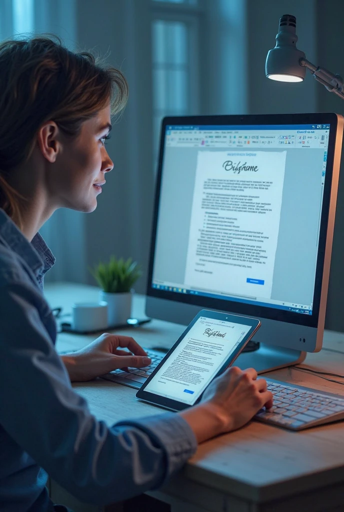 [Scene 1 — 0-5 seconds] [image: Person on your computer, looking at the ...