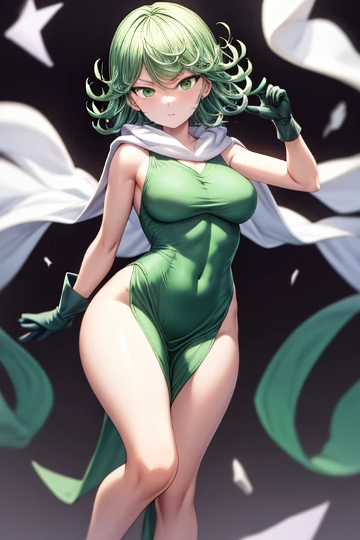 Tetas grandes, tatsumaki, desnuda, piernas abiertas
