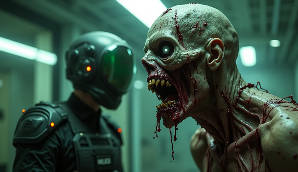 I'm going to draw a zombie his，The braincase is gone，Eating，A person's fidelity 1.83