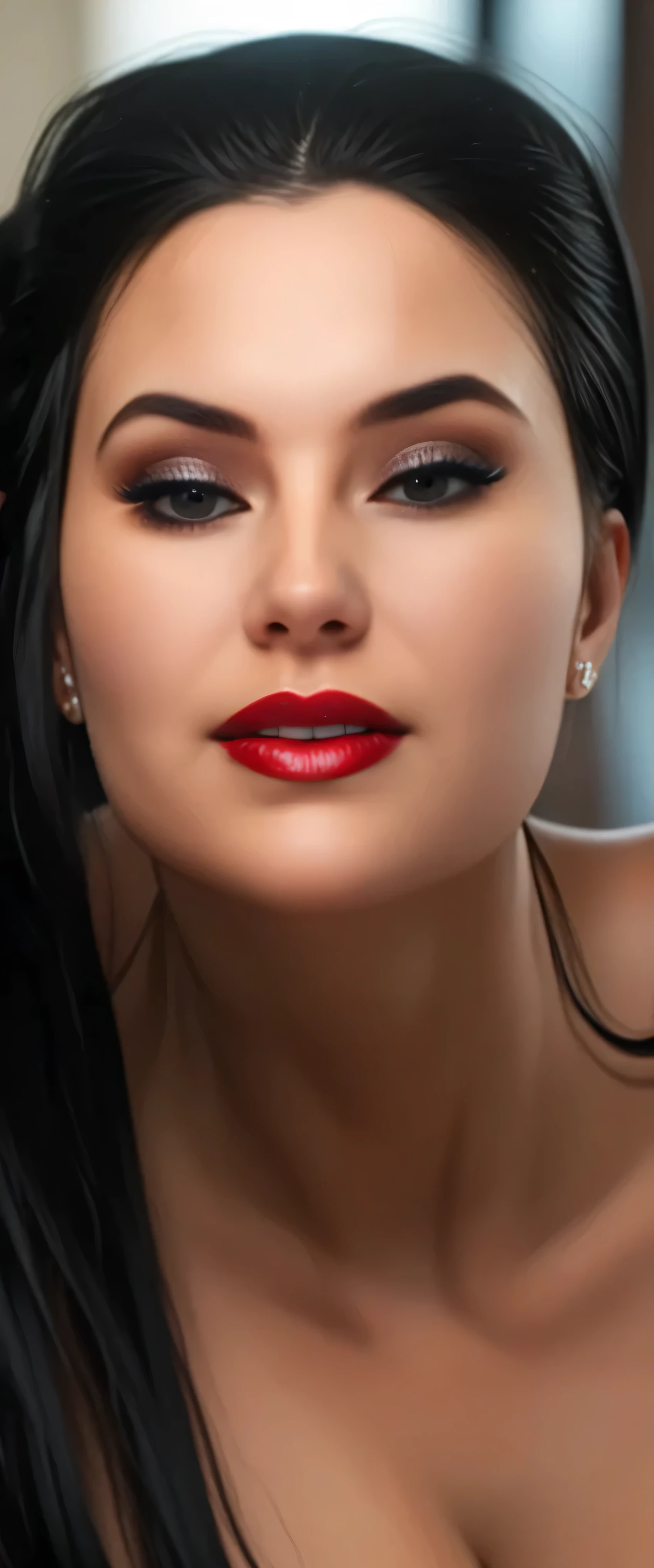 sfw:2.stop,score_9, score_8_up, score_7_up, score_6_up, score_5_up, score_4_up, realistic, 18-year-old, long black hair,red lips, 1girl, Hardcore-sex, Horney, exploited _girl, Sex_worker, Naughty pleasure sex, lightly moist skin,(Sex_Positions: ALL),(skin pores, veins, moles, freckles:0.5), Voluptuous, beautiful face, sexy face, seductive, provocative.stop.sfw:2