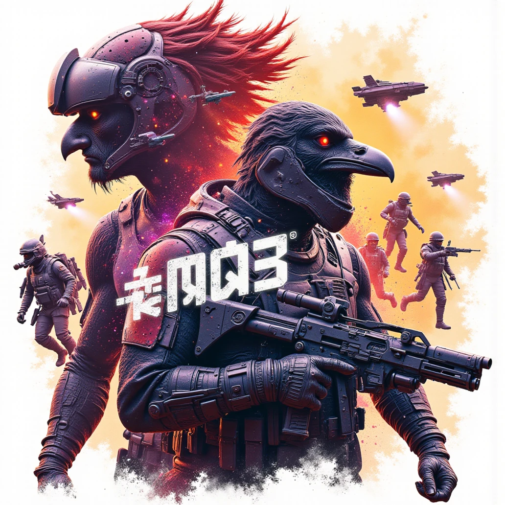 There are three people standing on stage with microphones, Hellfire background, fps game concept art, 《Doom》Timeless art style, Fantasy punk, Banner, fps game, tactical team in hell, fps game concept, !dream concept art, furaffinity!!!!, loadscreen”, the fire, header, black fire color reflected armor, mass effect fantasy