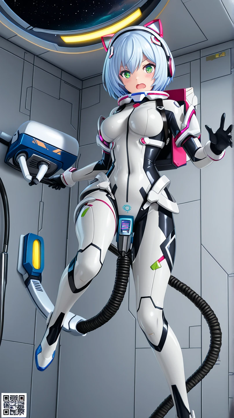 In a very grand scene，The extra-large wide-angle lens captures the appearance of a female centaur。She is tall，It has the ultimate curvy beauty，The muscles are slender and firm，Beautiful lines。Her facial features are tough and coquettish，Always with a sunny smile。She wears special tight-fitting equipment with a strong sense of technology，Step on multifunctional off-road style heels，Delicate and practical protective gear is worn on the hands, feet, wrists, neck and shoulders。The detection equipment around you flashes various cue lights and neon-like information screens，Let her exude a charming brilliance。Use Midjourney's advanced tools，Design special tight-fitting equipment for female centaurs，Highlight her unique physiological characteristics and appearance details，Add realism。And in her adventure scene，Spectacular views of nature，Such as the sky where storms and sunny days alternate、Brilliant rivers of stars and auroras、The snow-capped summit of Mount Everest、Fireworks in the mountain town, etc。ao mesmo tempo，Away from the hustle and bustle of Long Beach Pier is a neon-lit spaceship docked，Create a fantastic scene。Use Midjourney's advanced tools and multiple color palettes、Brush Strokes、Texture tools and model packages，It shows a sense of atmosphere where beauty and charm coexist。The charm of the female centaur is highlighted through color and lines，Enhance realism with detailing，Create a surreal dreamy feeling。Additionally，Use Midjourney's tools to add a variety of extreme sports gear and cultural trinkets to the female centaur，Create intricate hairstyles and outfits，Give her a sense of premium。She never flinches，Regardless of the terrain，can respond quickly，Even the extreme geography and dangerous terrain of aliens cannot stop her。Use Midjourney's powerful tools，You can do it with incredible detail and beauty，Bring this ultra-grand and beautiful scene to life。Ultra-grand scenes，super wide shot， hdr，（真实感，Masterpiece quality，best qualtiy），