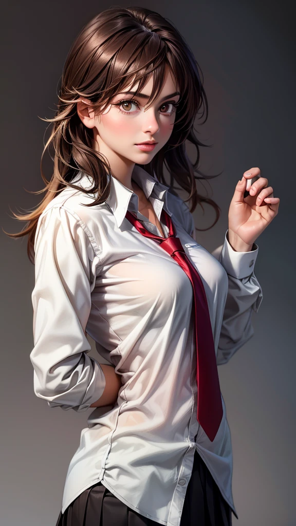 hyuga Hinata, extremely lifelike, like Mia Colucci, very beautiful, sexy