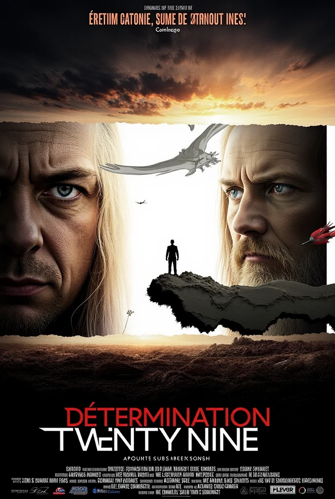 "A dystopian book cover, with a dark and futuristic atmosphere. The protagonist is in the foreground, with deep emotional expression, showing vulnerability and strength. Ao fundo, an important soldier appears, with a complex expression that reflects the tension and connection between them. The scene must convey intense feelings and human connections, not the political aspect. Include details like a futuristic city in ruins in the background and dramatic lighting."