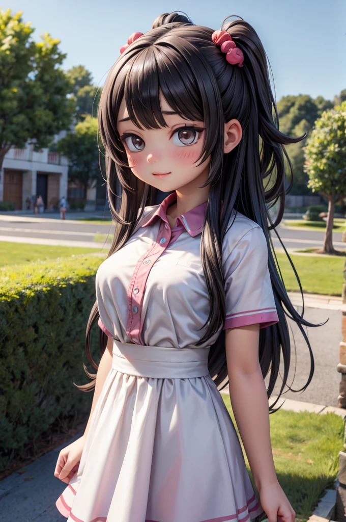 looking at viewer,high school girl,leaning forward,(random cute clothes),(random Lively pose),(Thin type),(large breasts),(random hairstyle),(Highest image quality, (8K), Ultra-realistic, Best Quality, High quality, High Definition, high quality texture, high detailing, Beautiful detailed, fine detailed, extremely details CG, Detailed texture, realistic representation of face, masterpiece, presence)