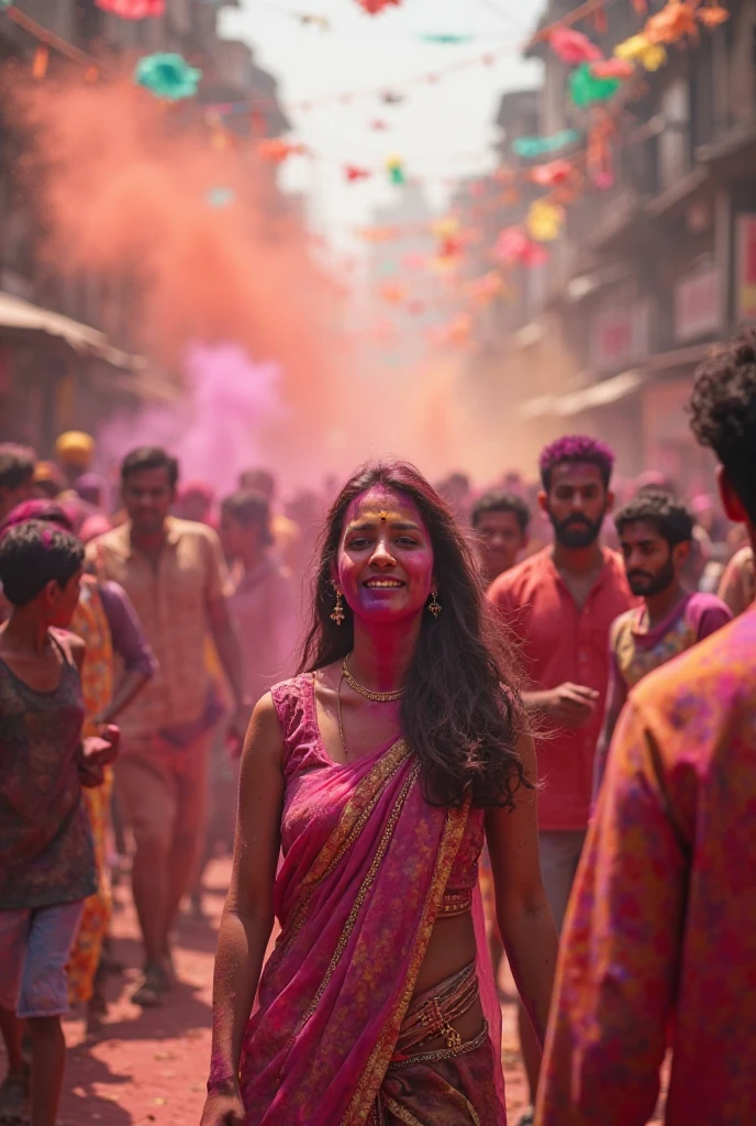 photograph indian people in many colorful typical dresses in Mumbai streets, in India, festivities, color powder festival, hinduism, colored powder in the air, hinduist festivity, festival of Holi, photorealistic, travel photography, (National Geography style:1.4), high definition, highest details, 8k, masterpiece, incredible light, infinite colors, 50mm . cinematic 4k epic detailed 4k epic detailed photograph shot on kodak detailed cinematic hbo dark moody, 35mm photo, grainy, vignette, vintage, Kodachrome, Lomography, stained, highly detailed, found footage, cinematic still indian people in many colorful typical dresses in Mumbai streets, in India, festivities, color powder festival, hinduism, colored powder in the air, hinduist festivity, festival of Holi, photorealistic, travel photography, (National Geography style:1.4), high definition, highest details, 8k, masterpiece, incredible light, infinite colors . emotional, harmonious, vignette, 4k epic detailed, shot on kodak, 35mm photo, sharp focus, high budget, cinemascope, moody, epic, gorgeous, film grain, grainy, (masterpiece), (best quality), (ultra-detailed), indian people in many colorful typical dresses in Mumbai streets, in India, festivities, color powder festival, hinduism, colored powder in the air, hinduist festivity, festival of Holi, photorealistic, travel photography, (National Geography style:1.4), high definition, highest details, 8k, masterpiece, incredible light, infinite colors, illustration, disheveled hair, detailed eyes, perfect composition, moist skin, intricate details, earrings, by wlop, cinematic still indian people in many colorful typical dresses in Mumbai streets, in India, festivities, color powder festival, hinduism, colored powder in the air, hinduist festivity, festival of Holi, photorealistic, travel photography, (National Geography style:1.4), high definition, highest details, 8k, masterpiece, incredible light, infinite colors . emotional, harmonious, vignette, highly detailed, high budget, bokeh, cinemascope, moody, epic, gorgeous, film grain, grainy