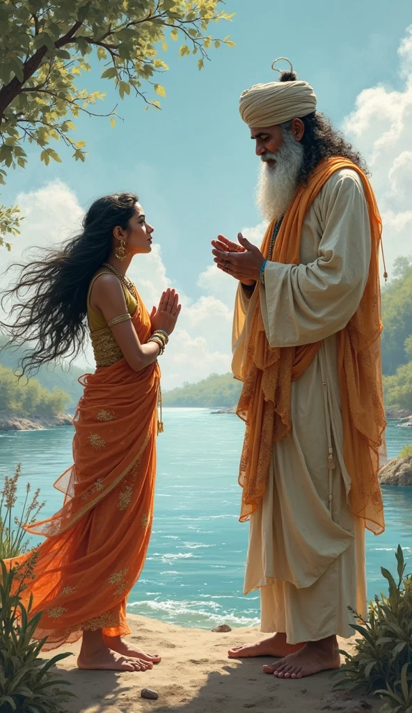 Guru Matsyendranath blessed an Indian woman