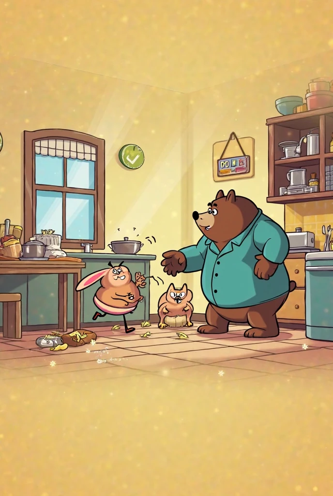 solo, golden retriever, three identical heads on one body, bald, golden retriever ears, tail, masculine, necks, pixar eyes, adult, male, 50 years old, by dramamine, (fat, dadbod, chubby, big belly, sweaty, yellow fur, bathroom background, (shirtless, nude, flaccid penis, hairy testicles, big nipples), correct hands, correct anatomy, (ultradetailed, best quality, detailed masterpiece, highly detailed masterpiece, 4k, professional cartoon), (natural pose, sitting on toilet, holding newspaper:1.5, nuanced expressions)