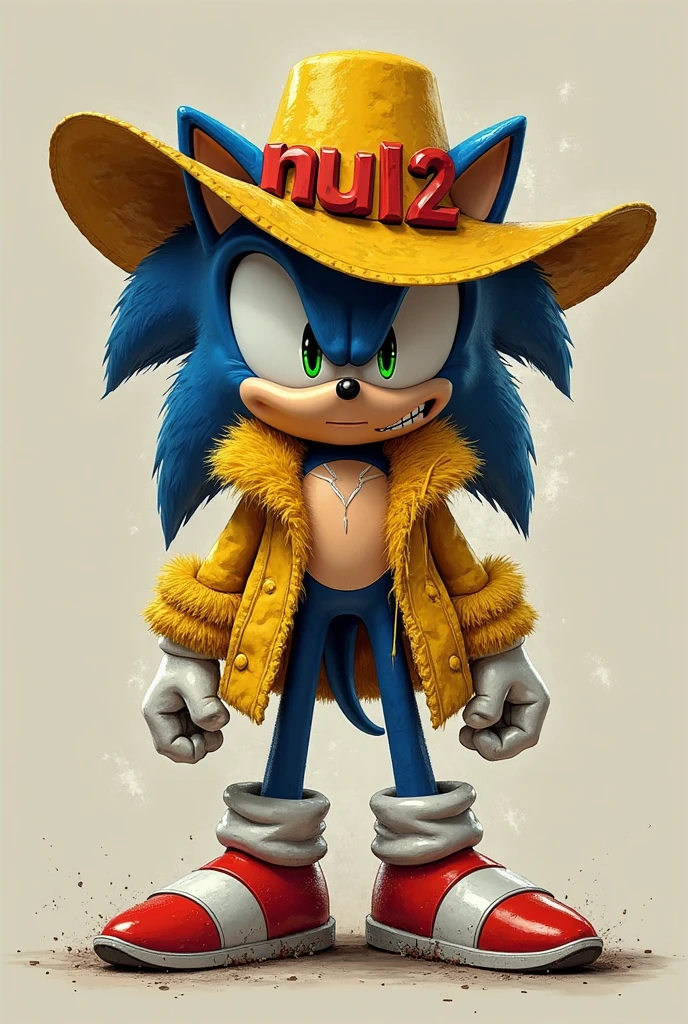 sonic the hedgehog, with a muscular body, farmboy, big body is wearing a hat and holding a microphone, portrait of sonic the hedgehog, from sonic, sonic the hedgehog illustration, sonic hedgehog, sonic the hedgehog, sonic oc, sanic, an anthropomorphic blue hedgehog, sonic power, sonic, movie sonic, art in the style of joshy sly, fan art, high quality fanart, sonic (series)