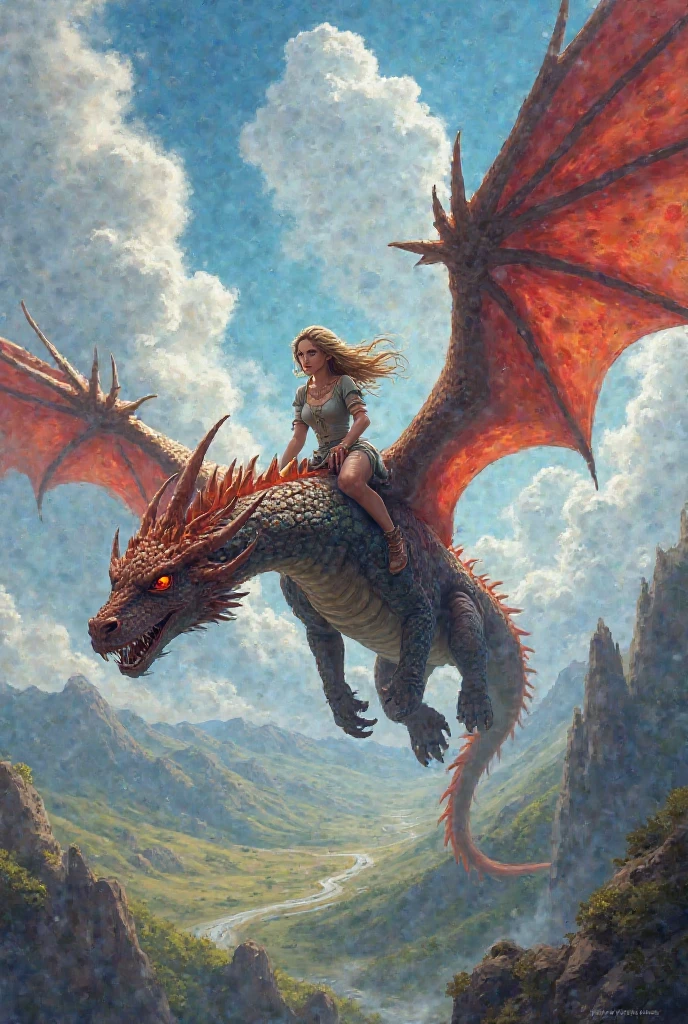 Merriade coupe ride a dragon