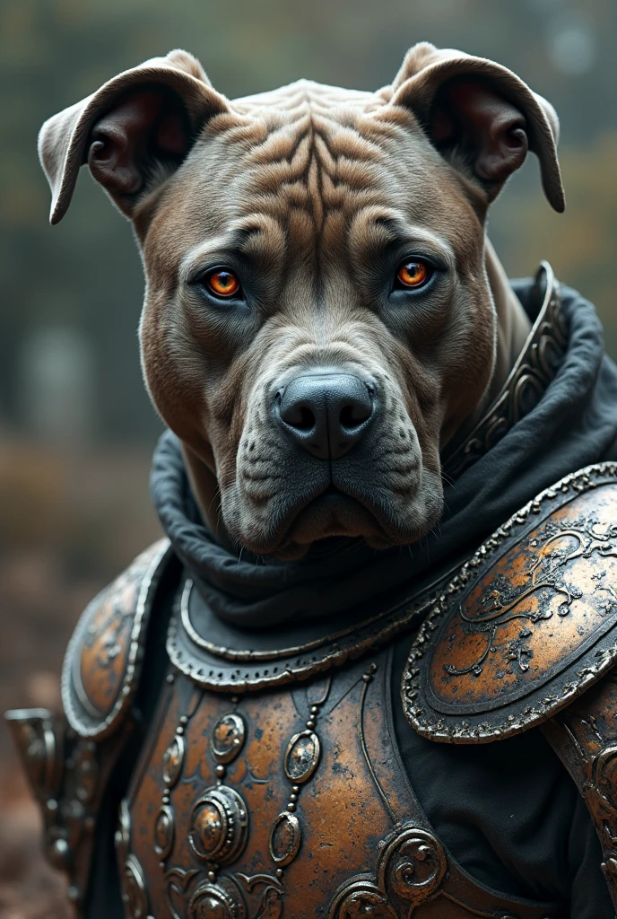 American Bully logo with samurai killer face 