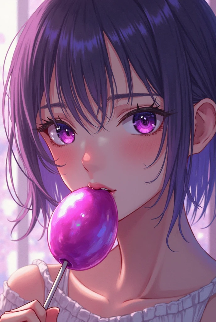 ass pov,1 boy, penis, breasts blowjob, paizuri, penis is between breasts　アニメ　Gal Naked　From above　Sexy expression　hand　　front　((((Grip))))　Hold in mouth　masterpiece　Highest quality　Surreal　Increase the resolution　Face close-up　Covered in white pee　Drinking　While holding