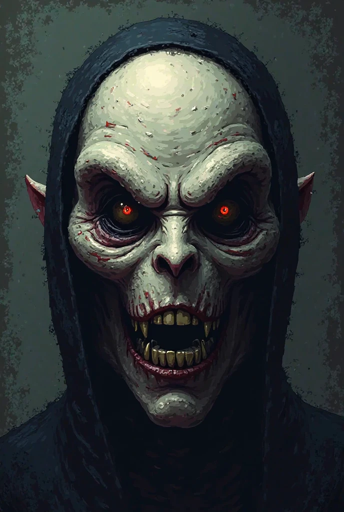 A carefully preserved Polaroid photograph captures the haunting image of Count Orlok, the infamous Nosferatu vampire. The image is taken in a dimly lit room, with a shallow depth of field creating a dreamy blur around the edges and drawing attention to the eerie subject. The ultra-high definition image resolution reveals every wrinkle, vein, and grotesque detail of Count Orlok's ghastly appearance, making it a spine-chilling sight to behold. Inspired by the artistic style of Italian painter Guido Crepax, this Polaroid photograph features an unsettling blend of vivid colors, stark contrasts, and suggestive shadows that evoke a sense of horror and dread.