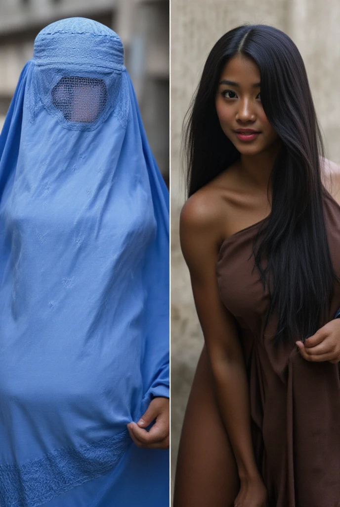 masterpiece, best quality, portrait of 1girl, skm_soyun, hijabi, cleavage, colorful