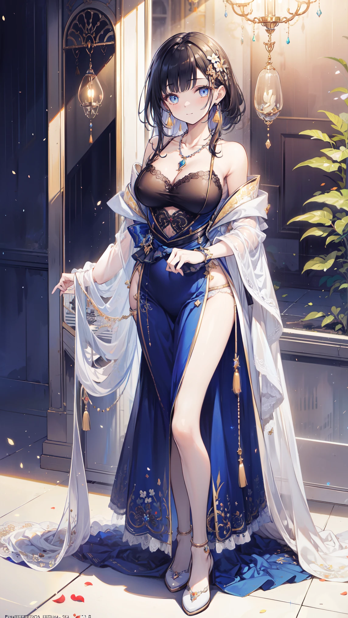 beautiful woman,smile,(light green short hair),nobility,(princess),blue student,Tall figure,((Strapless dress)),low skirt,(Star evening dress),lolita skirt,Show your legs,Crystal heels,red carpet,prom website,(nobility),(titsใหญ่),((fluffy fur)),(2 young women ,beautiful woman),(20 year old girl),big breasts,Big tits,tits,rift, visible chest, Show your breasts, open chest,((bare breast:1.37)), ฉันเห็นtitsโป่งพ,(large areolae:1.4,pink,titsมองเห็นได้ชัดเจน..)