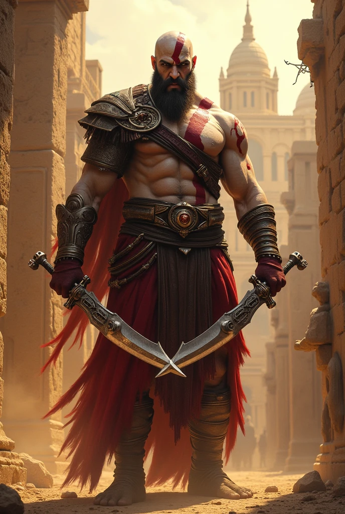 God of war kratos kiya khalifa