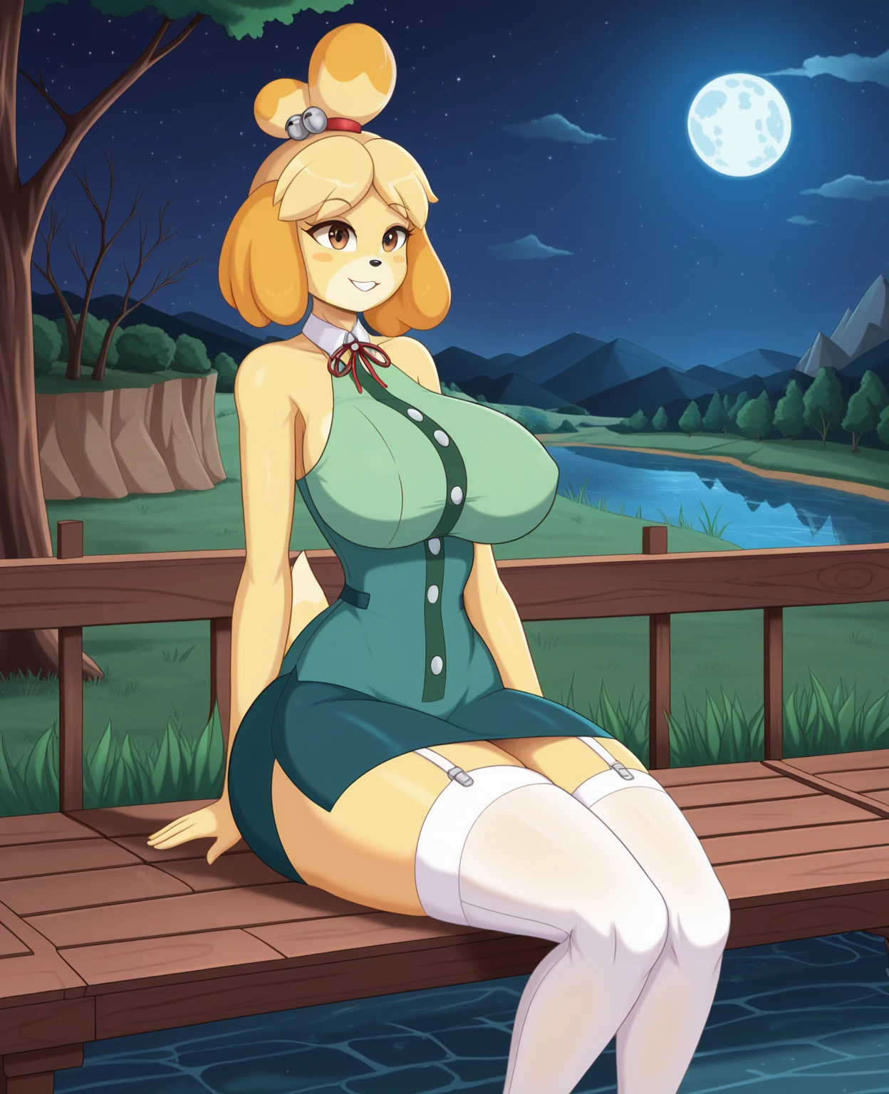 1girl, masterpiece, best_quality:0.5, highres, 4K image, (incredible_details:0.7), absurdes, ((cowboy_angle_shot:0.4)), princess peach, crown, blonde hair, earnings, beautiful queen, sexy looking, large blue eyes, thick lips, sexy smile, wavy blonde hair, big breasts, colossal cleavage, perfect body, ((magical mushrooms field scenery, castle))((nsfw, nude, naked, spreading legs, sitting , bedroom, hairy pubic hair, view from front)),