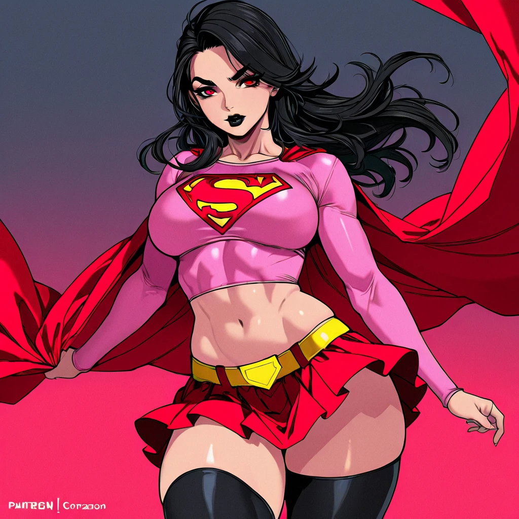girl，alone，Gray background，Artistic lighting，Beautiful Asian Goddess，Long black hair，Long Hair,Wavy Hair,eyelash, blue eyes, lipstick, ((Completely :1.3)),(Shiny costumes),(Rope Bonda,Standing facing forward,Standing with legs apart,((Raise your arms above your head)),Tied up womaal look,(Hair blowing in the wind),Graceful features，No sleeve，Mature Woman,Detailgers, Perfect hands, Length 180cm,Small face,sweating,Soft thighs,Sexy legs,Sexy ass, Cleav,Open the st,Smh thilegs，((Amazing orgasm)),大きなSexy ass, Perfect Body ProportSlim waist,Nippleisible,The areola is protruding,Tight wais legs:1.6),E cup bushs open,Huge :1.3，perspective:1.2，Looking at the audience，Character-centric，symmetry diagram，whole body:1.5，from the front:1.1，Abdominal shot