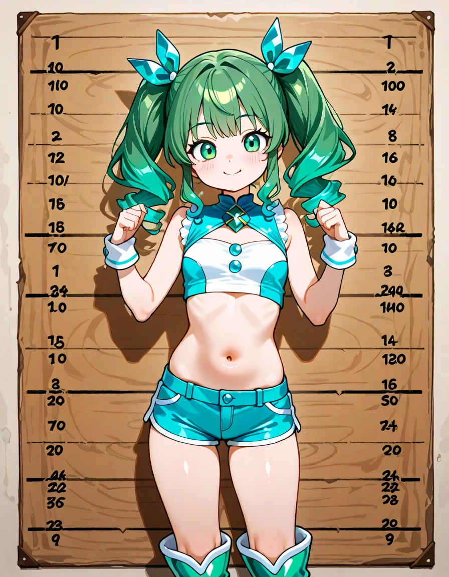 ((three sided view)), ((full bodyesbian)), (Simple background), ((multiple views)), ((High resolution)), ((concept art of character)), ((Character Design Sheet)), (Same role), (frontage), (Lateral face), (on back), (simplebackground), (white backgrounid:1.3), ((((My Hero Academia Style)))), (Inko Midoriya), 1Girl, Goth Woman, ((pale skin)), black lipstick, ((((long straight black green hair with bangs))), choker with spikes, black clothes, big breasts, thin waist, wide hips, attractive face, (((big black platform combat boots))), ((((black Chaps with exposed crotch)))), (((green thong))), (((exposed crotch with thong))), (((green tube top))), ((exposed collarbone)), ((exposed shoulders)), abs, ((slightly marked musculature)), ((Bracers studded with spikes)), ((Black fingerless gloves)), ((exposed belly)), ((((full body photo:1.5)))), ((green bikini)),