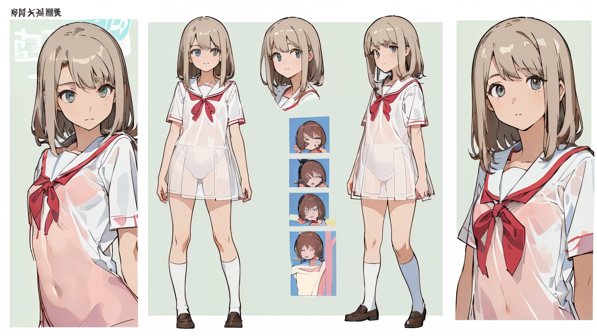 (((realistic, Painting, 少female, 4K,  masterpiece:1.5, masterpiece:1.5, Top Quality:1.5, High Resolution:1.5, Perfect Head:1.5, super detailed illustration:1.5, beautiful eyes:1.5, nude:1.5, character concept art:1.5, Official Art, HYPER DETAIL,  Full of Details ,  high definition exquisite fan art,  clear line, Very clear shading , Clear color , calm color, Deep color, watercolor, Popular characters, Best character, Supreme character, Popular charactersデザ, Best characterデザ, Supreme characterデザ, Trendy character design, Popular charactersヘアカラー, Popular charactersヘアデザ, 9歳少female, 10歳少female, 11歳少female, 少female, 13歳少female, 14歳male, 15歳少female, ティーン少female, 青年female, female, 成人female, 淑female, 二次性徴期少female,  puberty,  puberty処female,  pubertyfemale性器,  puberty少female,  pubertyギャル,  pubertyギャル少female, 日焼け少female, Prisma Illya))), (((((Whole body, full body, whole body, Realistic head and torso, Age-appropriate head and body , Character design sheet , multiview,  three-sided view, front view, side, side view, behind, Behind the View, Full body shot turnaround , same character, Same role,  scene of environmental change ))))), ((((Mr.々Composition, Mr.々Angle, having fansa, That's Fansa, female子学制服と全身全裸の比較, 全身全裸とfemale子学制服の比較, Whole bodyの着ている薄い学制服が透けている, The school uniform is see-through, revealing the naked body, The school uniform is see-through, revealing the naked body, The school uniform is see-through, revealing the naked body, The school uniform is see-through, revealing the naked body, 年齢相応のfemale性器が見えている, 年齢相応のfemale性器が透けて見えている, 全身の立ち姿勢でWhole bodyを見せている, The upper body is bent in a standing position with the whole body, 上体をのけ反らせて腋を見せてsquatting, 全身の立ち姿勢でshowing armpits, 全身の立ち姿勢で少し上体を反らせてshowing armpits, 腋を見せたSexy Poses, 両腕を上げて腋を見せたSexy Poses, 上体をのけ反らせて腋を見せてしゃがんだSexy Poses,  standing position with the upper body slightly raised to look up at the top , Age-appropriate realistic buttocks, Butt line , スポーティなButt line , 引き締まったButt line , behindからの全身を斜め下から見上げたButt line , behindからの全身を斜め下から見上げた引き締まったButt line , behindからの全身を斜め下から見上げたスポーティなButt line ,  back line , 最高の back line , Waist line , 最高のWaist line , Pelvic line , 最高のPelvic line , 引き締まったPelvic line , curvy beauty, curvy beauty少female, Groin, 最高のGroin,  showing the body, Lift up the , toned body, appeal to abs, Appealing your armpits, showing armpitsポーズ, 腋を見せたSexy Poses, Natural Gestures , 自然 Poses , Cute gestures, cute pose, Mr.々 Poses , Cool pose,  aggressive pose,  Action Pose ,  Brainy Pose, Sexy Poses, A picture perfect pose, Popular Poses ,  Beautiful Poses , healthy body, 健康的 Poses ))))　smile　愛らしいsmile　最高のsmile　屈託のないsmile　Baby face　 cute expression　A rich expression　adorable expression　 ish expression　soft expression　Angel　Angel界隈　Little Devil　Little Devil的　idol　idolの制服　ジュニアidol　female子学生の夏服　処female　ignorance　 clear　 pure 　Obedient　 sexual goodness theory 　Closeness　Evil free　Emotional　open　aggressive　sensual　 charming　Passionate　Emotional　Bold　Fan　Shameless　fine　Cheerful　Active　active　dynamic　 playful gesture　Friendly gestures　playful 　I miss you　 enjoy　is delighted　Happy 　 is inviting to have sex　The well-liked 　Loved　elegant　stylish fashion　 pubertyのファッション　fantasy　fantasy制服　fantasy衣装　noble　noble制服　upper class　upper class制服　Vtuber　人気Vtuber　セクシーVtuber　cosplayers wearing yes　人気cosplayers wearing yes　セクシーcosplayers wearing yes　 positive for home　sensitive　succubus　 female 　Pastoral　bright vibe　Cyberpunk　 History　god聖　魔法少female　魔法少femaleの制服　 puberty少femaleの日焼け跡　 swimsuit sunburn marks　Mr.々I'm wearing an accessory 　Wears a lot of decorations　Bright decoration　 Thin black tights that fit the whole body are transparent　showing armpits　腕を上げてshowing armpits　squatting　(Dance performance　Dancer　Dancing beautifully　god々Female genitals with a straight line in the crotch of an age-appropriate girl that is completely transparent from 　1枚だけのWhole bodyのアップシーン)
