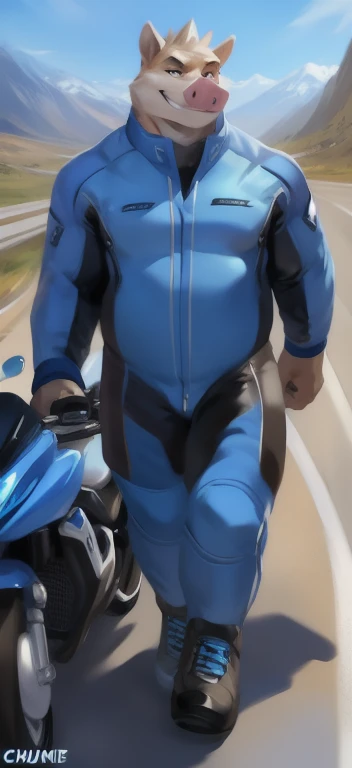 WOLF is wearing a MOTOGP RACING SUIT, 4K MOTOGP OUTFIT, show BIG DICK ERECT, upward DICK, HD DICK, CUM force, CUM, alot of CUM on FACE, alot of CUM on MOTOGP OUTFIT, CUM rubs, MOANING FACE, 4K IMAGE, UHD details, MOTOGP OUTFIT IS SWEATING, horny hard CUMSHOT, STANDING on rooftop