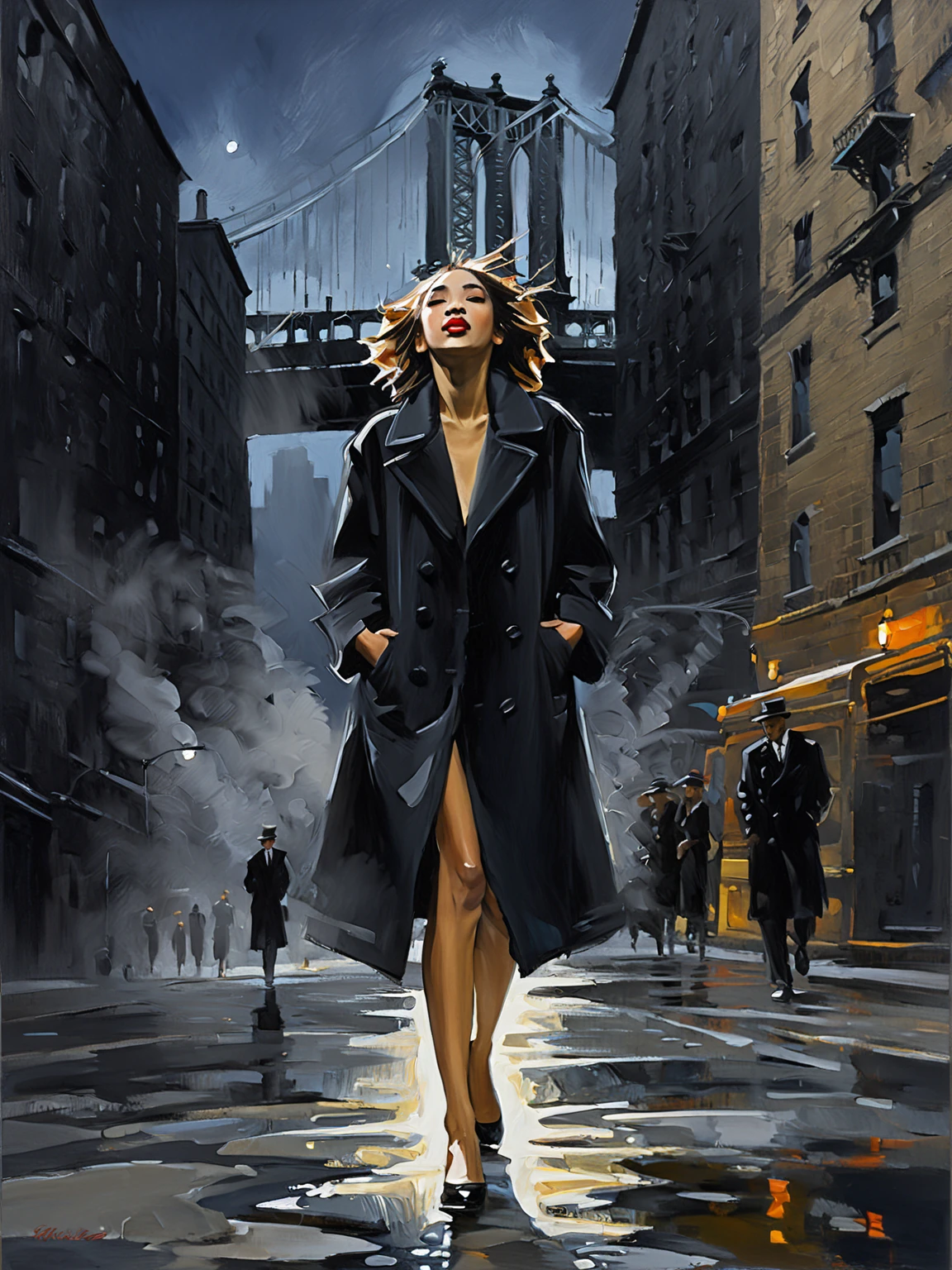 inspired by Fabian Perez, best quality, masterpiece, 8k
