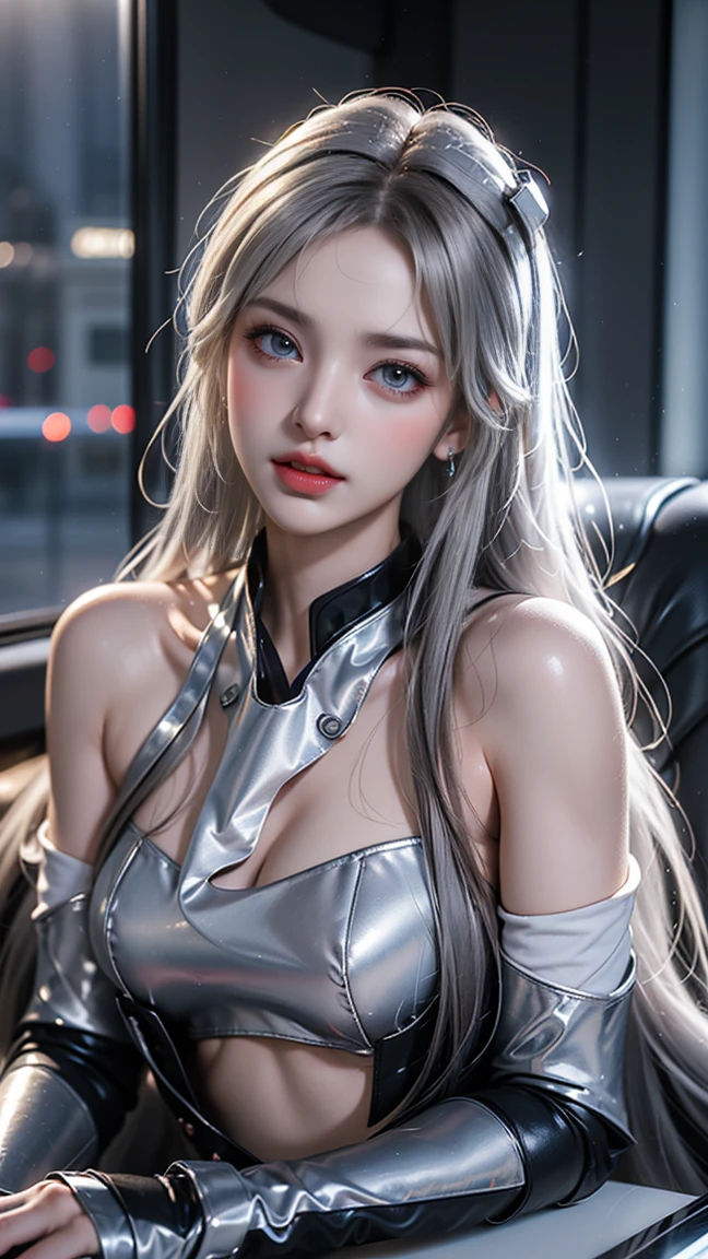 ((masterpiece:1.4)、(top-quality:1.4)、(reallistic:1.7))、a beauty girl、Super sexy daughter、Super beautiful girl、1girl in、Glossy luxury latex、Luxury Latex Bodysuit、By Luis Royo、age19、Super Ultra Ultra Bikini、beautiful countenance、kawaii faces、Beautiful udder、Beautiful ass、A detailed eye、Clearly and beautifully depicts the eyes、beautidful eyes、Raw photo、red-lips、Red high heels、a choker、a necklace、耳Nipple Ring、