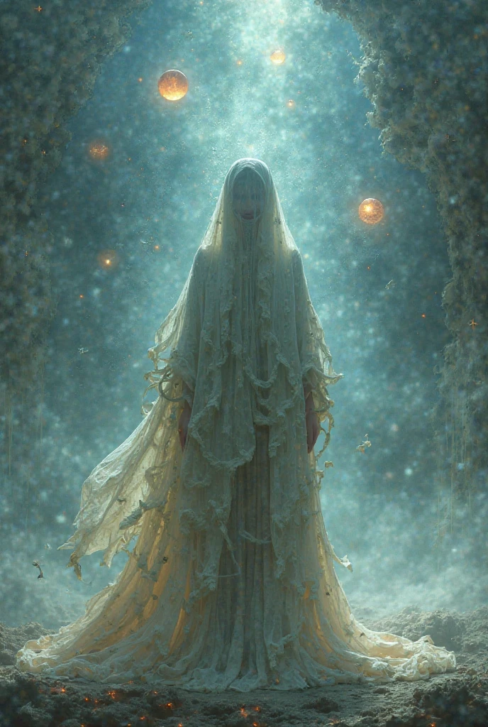 ghostlystyle, tranzp, Emma Watson, ghostly mist, wooden frame, oil painting, (transparent, screaming, floating), gothic horror, tattered ghostly clothes, light grey, grim reaper face, full body, trapped in a haunted oil painting, hyperrealism, ghostly claws, trapped, (scared, panicked,, horrified), hands in lap, peter mohrbacher, pierre terblanche, trending on artstation
