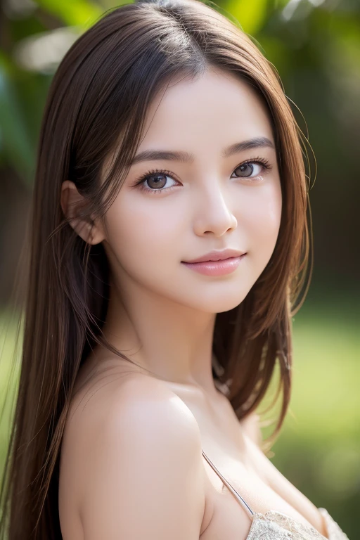 1young girl, beautiful girl with beautiful details, extremely detailed eyes and face, Staring at me, Open mouth slightly, shyly smile, Raw photo, (Best Quality:1.2), 8K, high details, hight resolution, With the highest quality, High-definition raw color photos, professional photograpy, Cinematic Light, (Fine face:1.2), room, (((Bokeh))), depth of fields,