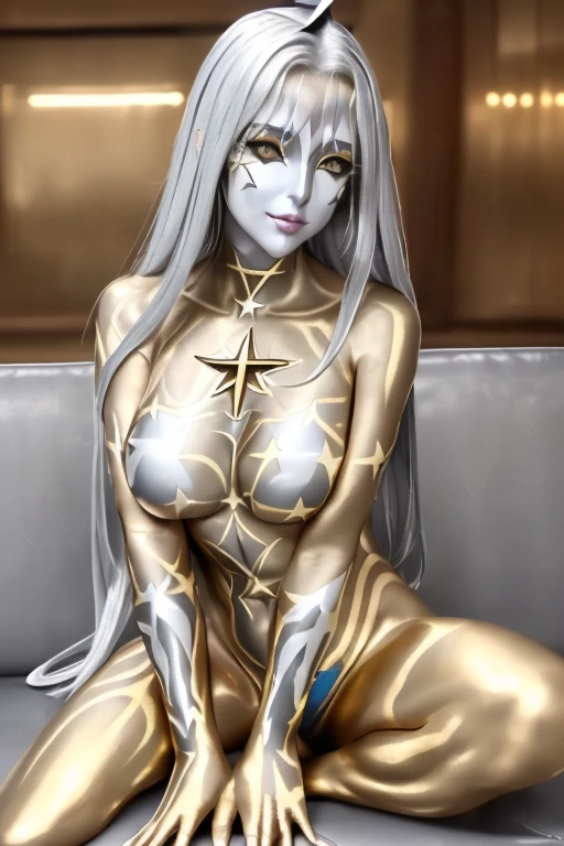 Beautiful girl, happy smile, long platinum blonde hair, blue eyes, ((shiny oiled skin)), ((gyaru)), bright colored accessories, hyper, wearing fluffy leg warmers, big nude breast, perfect erect nipples, perfect legs, perfect hands, perfect arms, perfect ass, perfect beautiful young body,  (( wearing pastel school girl mini uniform)),(( transparent white micro panties)), perfect cameltoe, perfect pussy, hello kitty charm, many bracelets,starrystarscloudcolorful,shiny skin, (dynamic lighting), (highly detailed cg), (highly detailed skin), (very high resolution), (toned body), (photorealistic), (high-res), (8k), (((sexy erotic calendar girl pose))),(( face and breasts shot)).