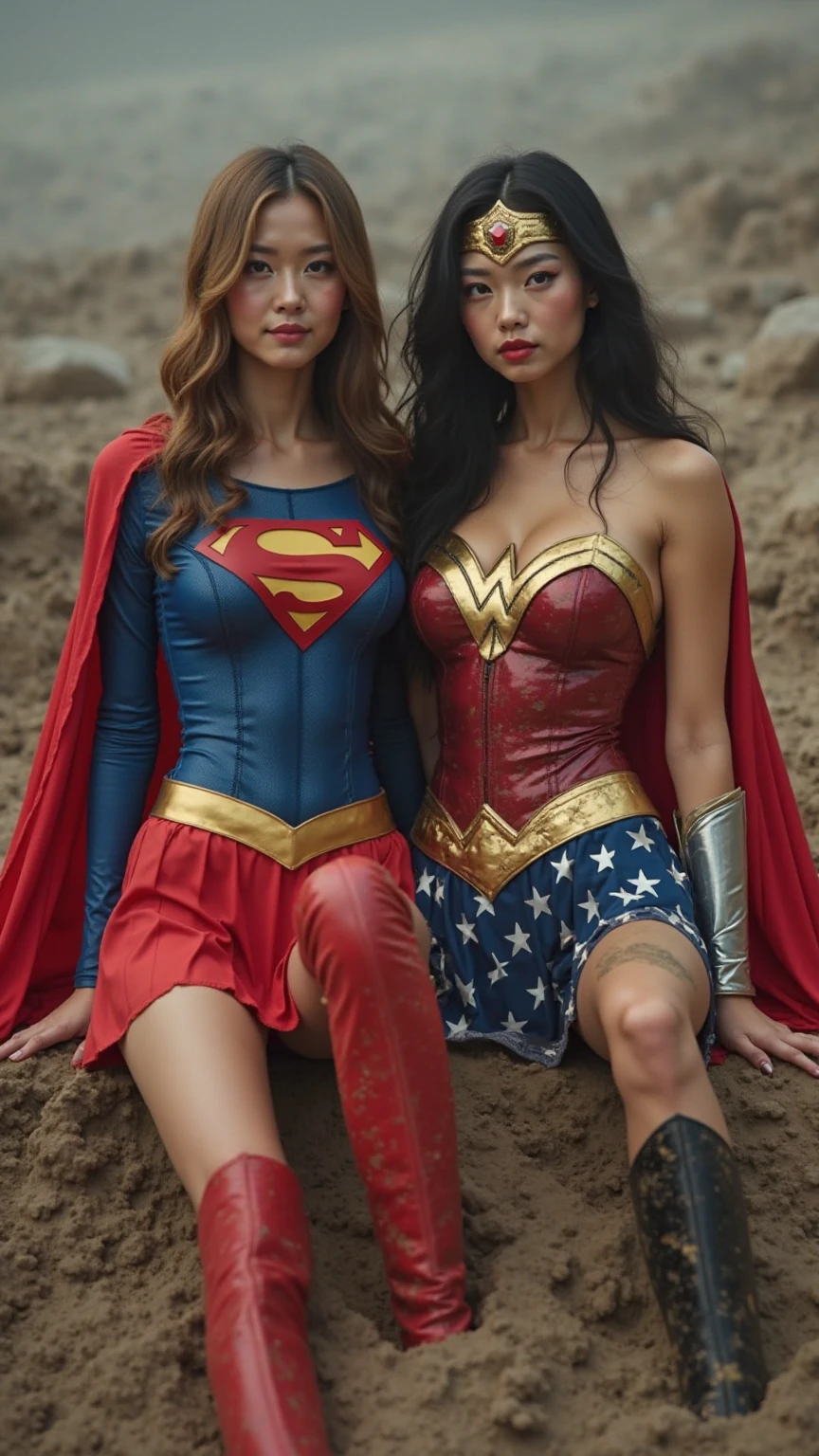 Wonder Woman with Spider-Man