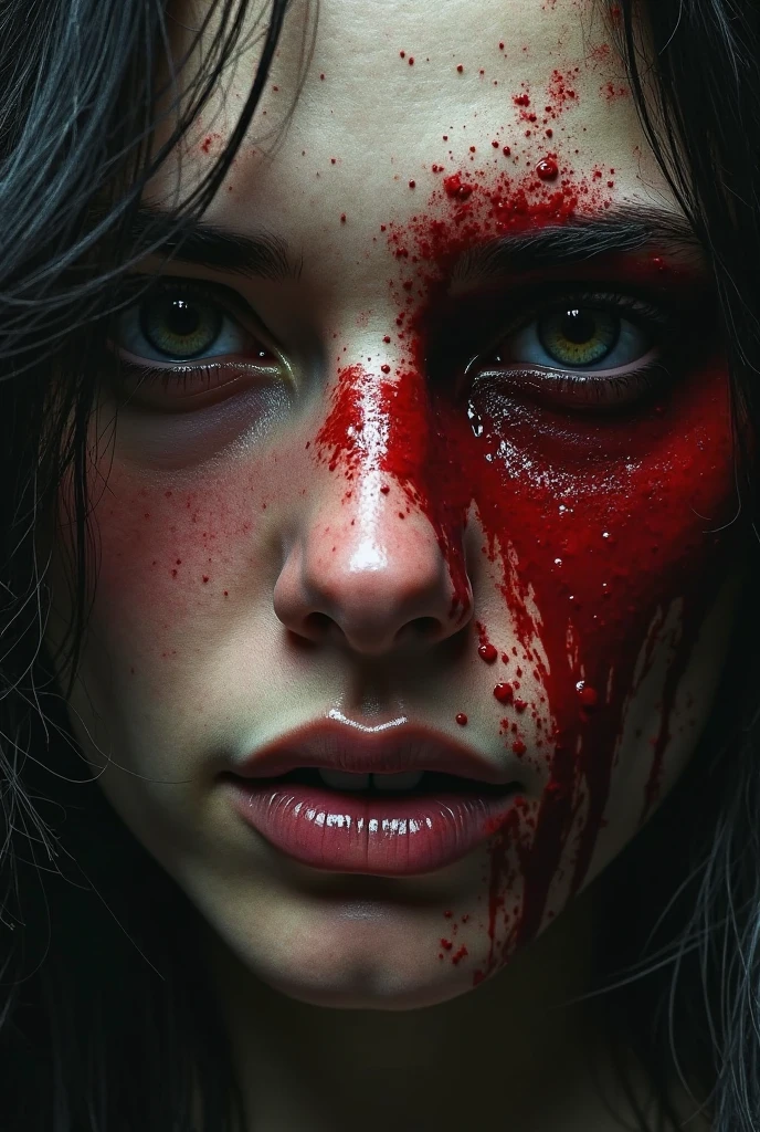 Cannibal girl bloody