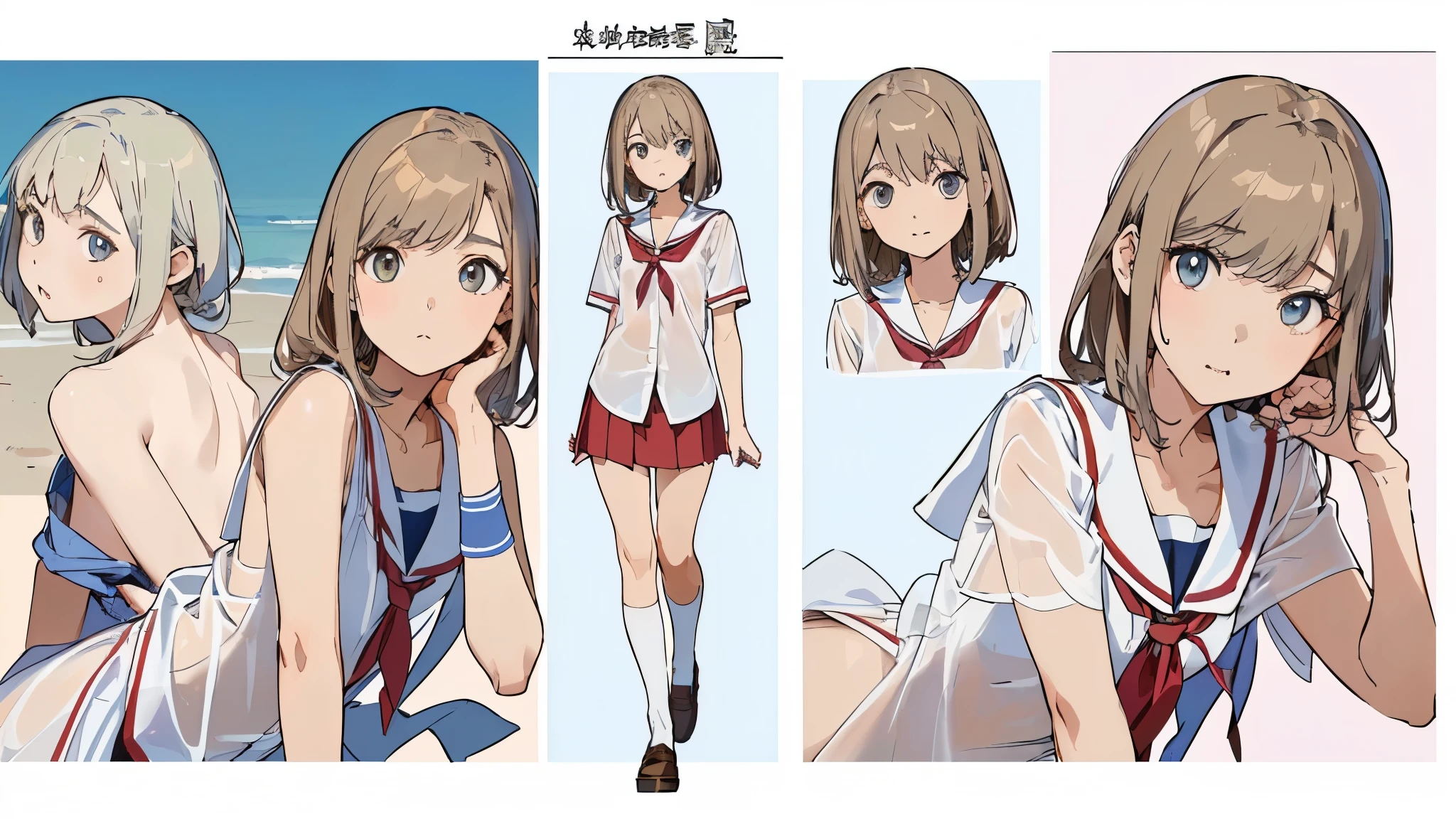 (((realistic, Painting, 少female, 4K, masterpiece:1.5, masterpiece:1.5, Top Quality:1.5, High Resolution:1.5, Perfect Head:1.5, super detailed illustration:1.5, beautiful eyes:1.5, nude:1.5, character concept art:1.5, Official Art, HYPER DETAIL, Full of Details , high definition exquisite fan art, clear line, Very clear shading , Clear color , calm color, Deep color, watercolor, Popular characters, Best character, Supreme character, Popular charactersデザ, Best characterデザ, Supreme characterデザ, Trendy character design, Popular charactersヘアカラー, Popular charactersヘアデザ, 9歳少female, 10歳少female, 11歳少female, 少female, 13歳少female, 14歳male, 15歳少female, ティーン少female, 青年female, female, 成人female, 淑female, 二次性徴期少female, puberty, puberty処female, pubertyfemale性器, puberty少female, pubertyギャル, pubertyギャル少female, 日焼け少female, Prisma Illya))), ((((Whole body, full body, whole body, Realistic head and torso, Age-appropriate head and body , Character design sheet , multiview, three-sided view, front view, side, side view, behind, Behind the View, Full body shot turnaround , same character, Same role, scene of environmental change , Mr.々Composition, Mr.々Angle, having fansa, That's Fansa, female子学制服と全身全裸の比較, 全身全裸とfemale子学制服の比較, Whole bodyの着ている薄い学制服が透けている, The school uniform is see-through, revealing the naked body, The school uniform is see-through, revealing the naked body, The school uniform is see-through, revealing the naked body, The school uniform is see-through, revealing the naked body, 年齢相応のfemale性器が見えている, 年齢相応のfemale性器が透けて見えている, 全身の立ち姿勢でWhole bodyを見せている, The upper body is bent in a standing position with the whole body, 上体をのけ反らせて腋を見せてsquatting, 全身の立ち姿勢でshowing armpits, 全身の立ち姿勢で少し上体を反らせてshowing armpits, 腋を見せたSexy Poses, 両腕を上げて腋を見せたSexy Poses, 上体をのけ反らせて腋を見せてしゃがんだSexy Poses, standing position with the upper body slightly raised to look up at the top , Age-appropriate realistic buttocks, Butt line , スポーティなButt line , 引き締まったButt line , behindからの全身を斜め下から見上げたButt line , behindからの全身を斜め下から見上げた引き締まったButt line , behindからの全身を斜め下から見上げたスポーティなButt line , back line , 最高の back line , Waist line , 最高のWaist line , Pelvic line , 最高のPelvic line , 引き締まったPelvic line , curvy beauty, curvy beauty少female, Groin, 最高のGroin, showing the body, Lift up the , toned body, appeal to abs, Appealing your armpits, showing armpitsポーズ, 腋を見せたSexy Poses, Natural Gestures , 自然 Poses , Cute gestures, cute pose, Mr.々 Poses , Cool pose, aggressive pose, Action Pose , Brainy Pose, Sexy Poses, A picture perfect pose, Popular Poses , Beautiful Poses , healthy body, 健康的 Poses )))) smile 愛らしいsmile 最高のsmile 屈託のないsmile Baby face cute expression A rich expression adorable expression ish expression soft expression Angel Angel界隈 Little Devil Little Devil的 idol idolの制服 ジュニアidol female子学生の夏服 処female ignorance clear pure Obedient sexual goodness theory Closeness Evil free Emotional open aggressive sensual charming Passionate Emotional Bold Fan Shameless fine Cheerful Active active dynamic playful gesture Friendly gestures playful I miss you enjoy is delighted Happy is inviting to have sex The well-liked Loved elegant stylish fashion pubertyのファッション fantasy fantasy制服 fantasy衣装 noble noble制服 upper class upper class制服 Vtuber 人気Vtuber セクシーVtuber cosplayers wearing yes 人気cosplayers wearing yes セクシーcosplayers wearing yes positive for home sensitive succubus female Pastoral bright vibe Cyberpunk History god聖 魔法少female 魔法少femaleの制服 puberty少femaleの日焼け跡 swimsuit sunburn marks Mr.々I'm wearing an accessory Wears a lot of decorations Bright decoration Thin black tights that fit the whole body are transparent showing armpits 腕を上げてshowing armpits squatting Dance performance Dancer Dancing beautifully god々Female genitals with a straight line in the crotch of an age-appropriate girl that is completely transparent from 1枚だけのWhole bodyのアップシーン