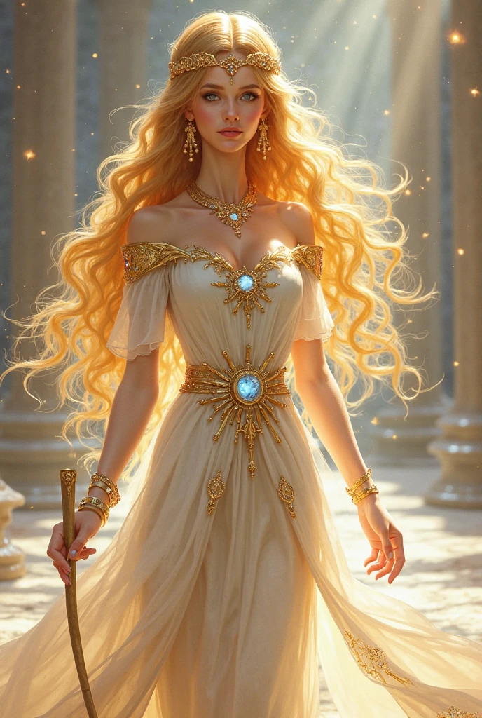 model style, (extremely detailed cg unity 8k wallpaper), full image of the most beautiful piece of art in the world, ((blonde (((woman))) from 40s)), trending on artstation, popular in cgsociety, intricate, detailed, sharp, dramatic, photorealistic paintings. Manzanedo, author (Alphonse Mucha), Gaston Bussière