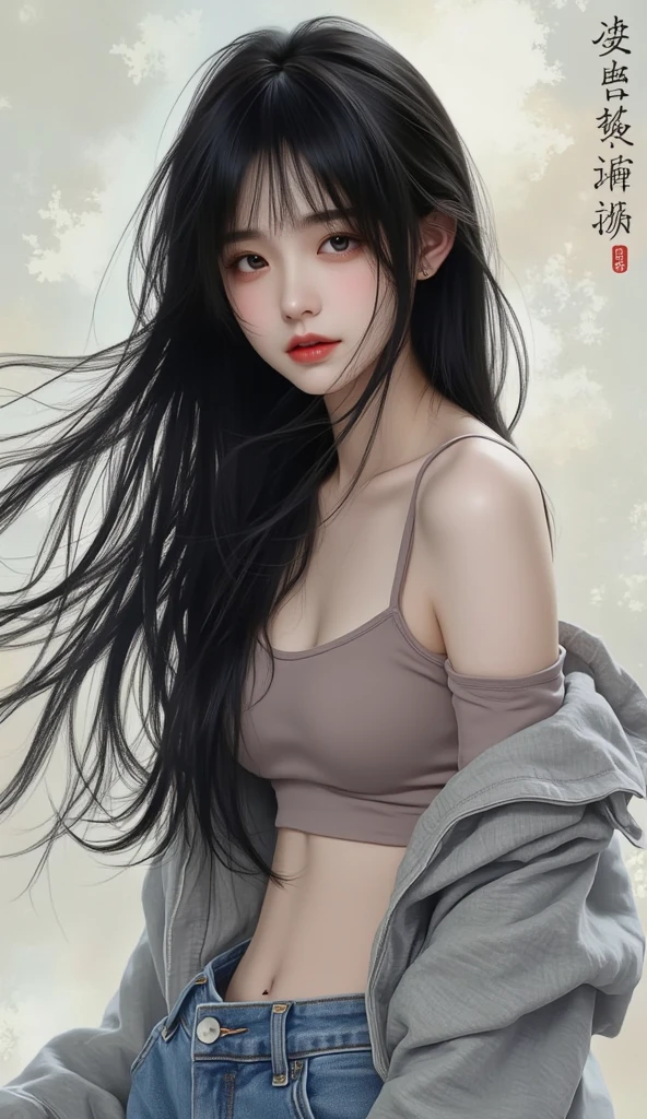 (masterpiece, real: 1.4), (very complex: 1.2), (upper body: 1.2), (from the front: 1.3), the outfit is only silk underwear (bright red, high-class underwear that fits the body), one shoulder strap of the bra is removed and rests on the arm, one of the legs is bent (purchased pants that fit the body), hands are holding pillows, hair (black hair, quite long), modest chest, hotel, Looking at the viewer, the expression is a little embarrassed, Japan about , cute makeup, idol-like face, large eyes (double, false eyelashes), body shape is slender (about 152 height, thin figure), head tilted, lying on a bed of elegant white sheets in the hotel (on your back), 1 girl, solo, ultra high definition, 8K UHD, perfect anatomy, exquisitely detailed skin, best shadow, delicate, high-resolution