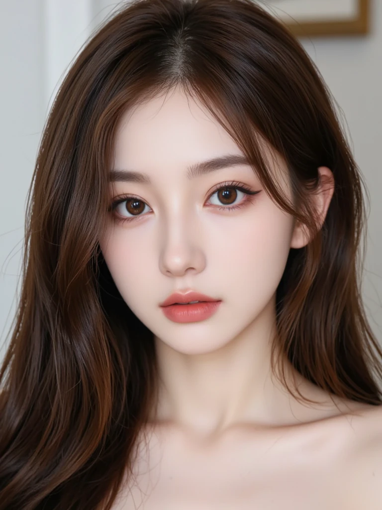 finely detail, hight resolution, hightquality、Perfect dynamic composition, Beautiful detailed eyes, Medium Hair, 、Natural Color Lip,Kamimei、Shibuya、20 years girl、1 persons、Transparent skin、Glowing hair、masutepiece, Best Quality, Illustration, Ultra-detailed, finely detail, hight resolution, 8K、The correct state of the human body、Crouch down、pretty pose,dishevled hair,beauty legs,Perfect beautiful face,KPOP Idol Face,Tight Dress,Face when you are excited to have sex
