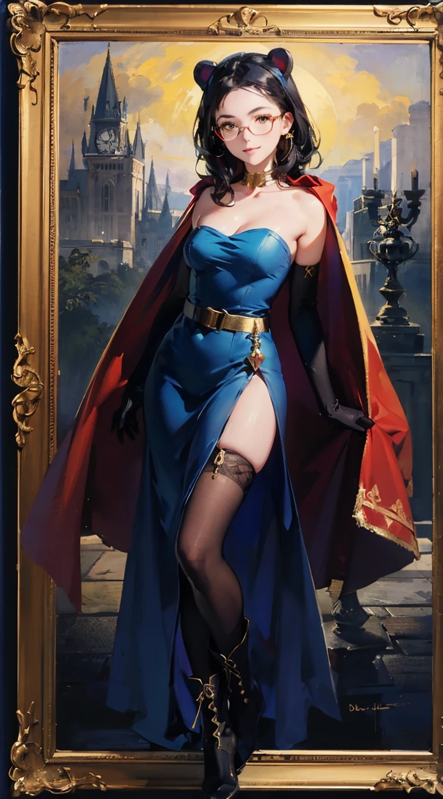 Copyright Disney Disney Villains Snow White and the Seven Dwarfs Character the Evil Queen Artist bunbunmuffinart General 1girls big breasts breasts breasts out breasts unclothed breasts breasts outside the crown exposed breasts female female female focus only green eyes light skin light skin woman looking at the viewer mature woman milf nipples stepmom