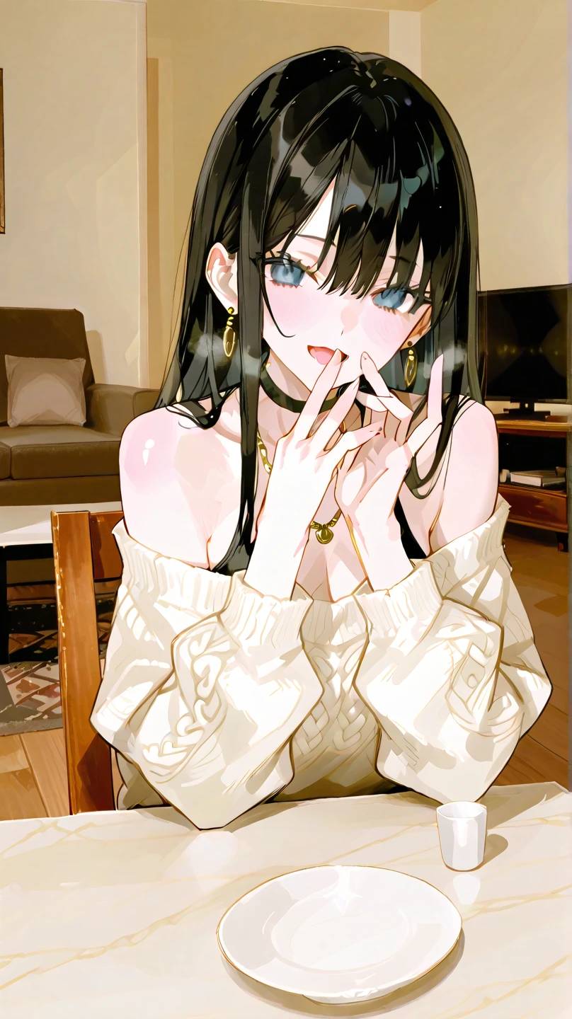 cute loli,(((little loli,tiny little body,little,chibi))),(((6 years old))),((((1 toddler:1.4))),(baby face),(round face),(little chest),(big forhead:1.2),(anime loli with extremely cute and beautiful black hair)),

((((indian girl)))),(((flat chest))),((((black hair:1.35,messy hair,colored inner hair,absurdly long unkempt hair,dark hair,black hair,very long hair,voluminous hair,Thick hair,Dense hair,long hair)))),(((turquoise_eyes:1.3))),intricate eyes,beautiful detailed eyes,symmetrical eyes,big eyes:1.5,(((lustrous skin:1.5,bright skin: 1.5,skin tanned,shiny skin,very shiny skin,shiny body,plastic glitter skin,exaggerated shiny skin,illuminated skin))),(detailed body,(detailed face)),

(cute,kawaii,(nsfw)),🦄,🌈,

navel,(((modern princess,yellow diadem,yellow fur sweater, yellow fur sweater outfit, wearing a yellow fur sweater:1.3,yellow winter sweater))), ((skirt)),(arabian clothes,with little gold clothing,((((furry edge clothing)))),(arabian jewelry,intricate necklace),(((slave collar,Long chain leash connected to her collar,shackles))),(((torn clothes:1.1,intricate outfit,intricate clothes,embroidered outfit,ornate outfit))),

(dynamic pose:1.0),embarrassed,(centered,scale to fit dimensions,Rule of thirds),

inside,indoor,((dark room of a gothic dungeon with shackles and chains.)),scenery:1.25,((intricate scenery)),((winter decorations)),Christmas tree,

(Glossy winter ornaments),highres,sharp focus,(ultra detailed,extremely detailed),(photorealistic artwork:1.37),(extremely detailed CG unity 8k wallpaper),(((vibrant colors,vibrant theme))),(intricate),(masterpiece),(best quality),