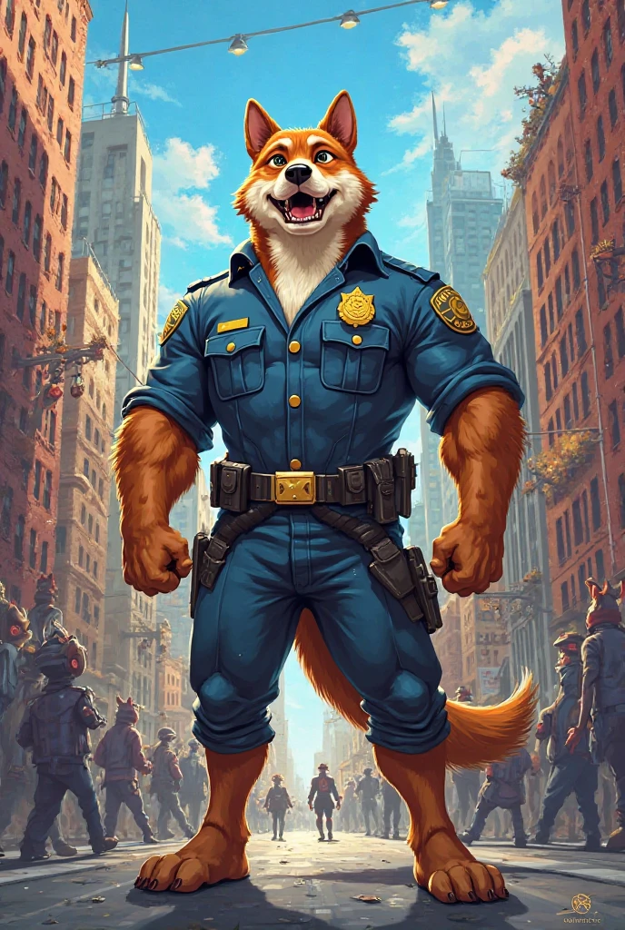 Dog man