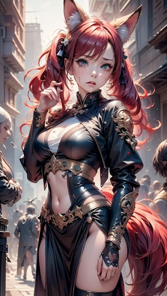 Official Art, Unity 8K wallpaper, Extremely detailed, beautiful and aesthetic, masterpiece, best quality, (zendispute, Mandala, dispute, endispute), (Fractal Art:1.3) , 1 Girl, Extremely detailed, Dynamic Angle, Cowboy shooting, The most beautiful form of chaos, elegant, Barbarian design, Vibrant colors, , author：James Jean, Robbie Devi Antonio, Ross Chen, French Bacon, It was cold, Adrian Genius, Petra Corrette, Gerhard Richter, Takato Yamamoto, Ashley Wood, atmosphere, The ecstasy of notes, The flowing notes are clearly visible