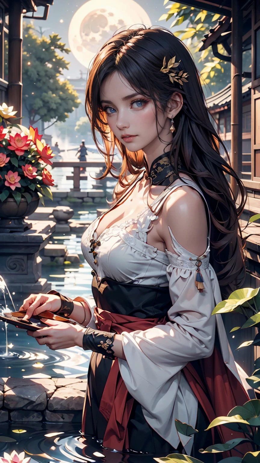 absurdres, highres, ultra detailed, (1 woman:1.3), sleeping beauty
BREAK
(bokeh photography:1.2), soft focus, out-of-focus highlights, dreamy ambiance, glowing circles,
BREAK
, Illustrate the ruins of an ancient castle, with crumbling walls, mysterious passageways, and a sense of history and intrigue.