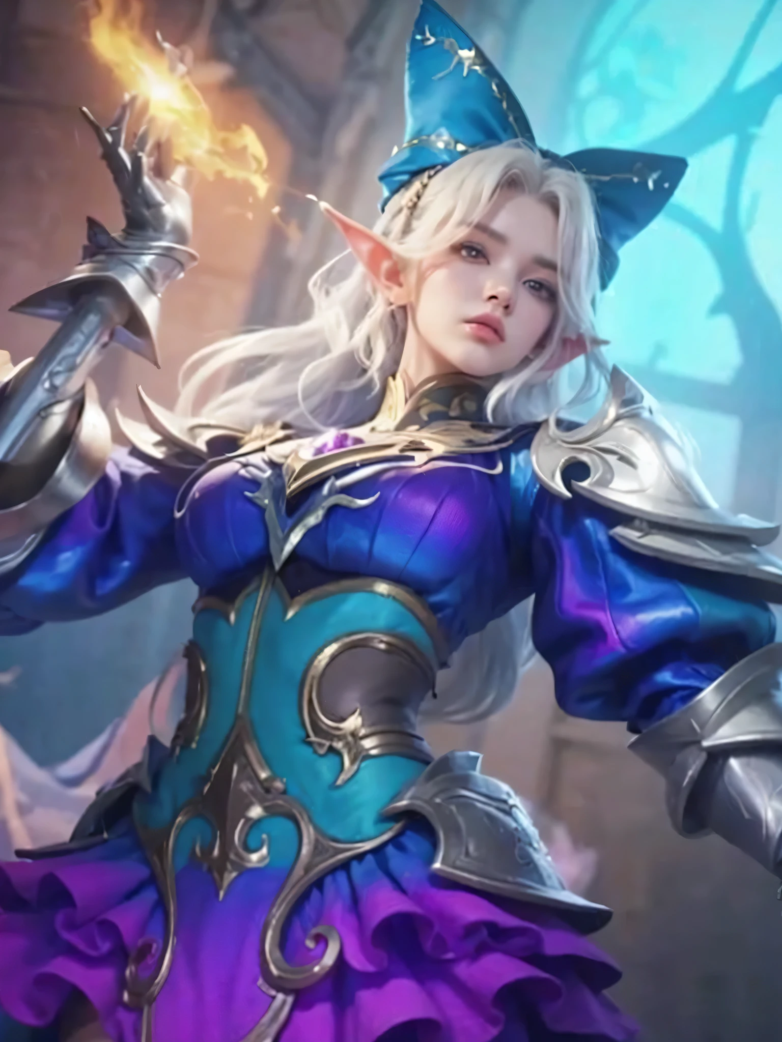 Drawing a woman holding a crystal ball in front of a dragon, Portrait of a dragon woman, estilo de arte de fantasia, Ruan Jia, close-up fantasy with water magic, Fantasy Illustration, arte de fantasia detalhada, arte estilo fantasia, manga fantasy illustration