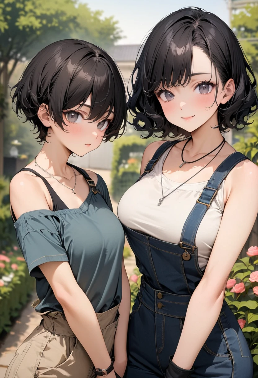 realisitic、top-quality、女の子 1 人、18year old、Fancy Color Hair、piercings、Shy face、 sprt cloth 、beautiful boob , handball、yard、Particles of light、profetional lighting