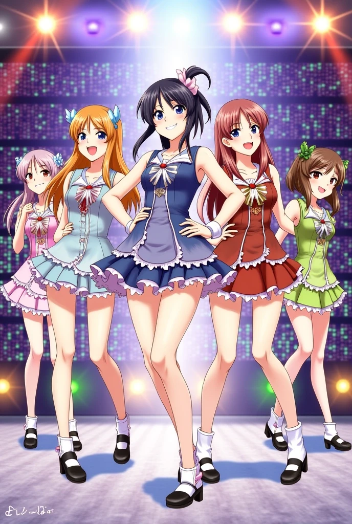 Japanese girl group members