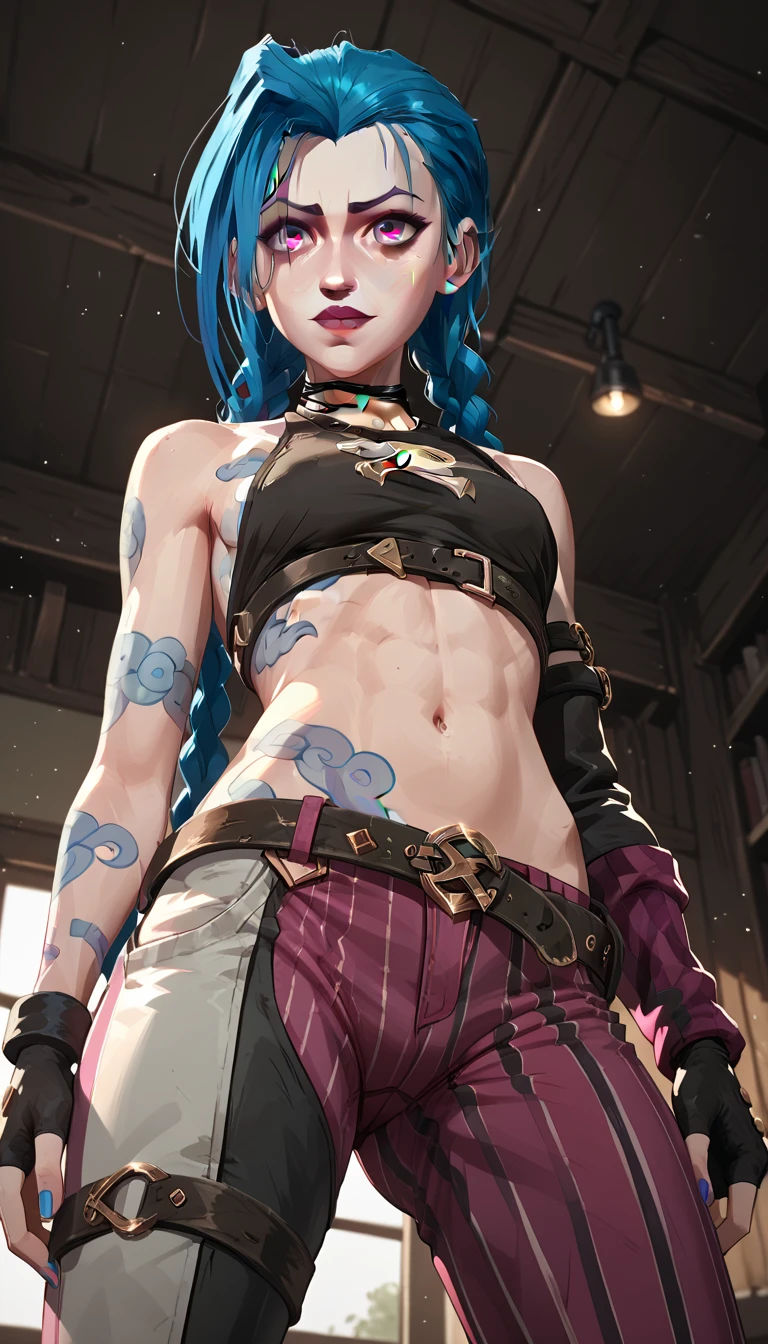 ((Best quality)), ((masterpiece)), (detailed: 1.4), (Absurd), (((whole body)), (((woman))), 35-year-old woman, barbarian warrior, hot woman, sculptural body with defined muscles, little clothing, Simon Bisley style, mouth closed, perfectly defined body wearing a micro thong of animal skin, almost naked body, ((large breasts)), erect breasts, (((white mohawk hair))), very long black eyelashes, high on a mountain,  by mucha, niji --V5, near the real, psychopathic, crazy guy, sexy pose, 2-piece outfit, pastel, centered, scale to suit dimensions
