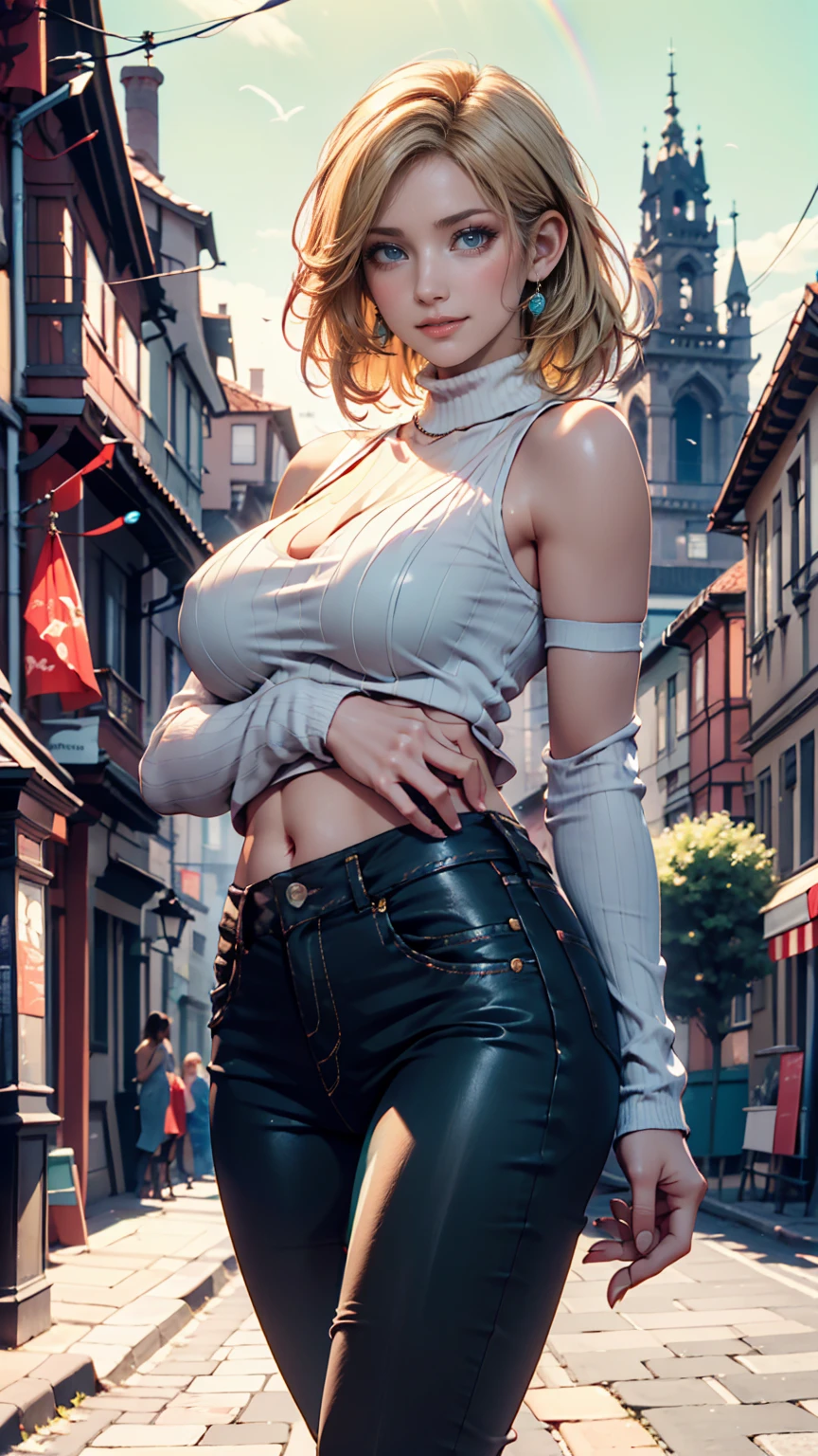 Dolly Parton, pawg, com 50 anos de idade, com curvas fabulosas, com seios naturalmente formados e seguros, para um busto mais voluptuoso e atraente, coxas grossas, efetuando um shouryuken de ryu de street fighter 2, 3d render em 8k, melhor qualidade, obra-prima, nikon, luz e sombras realista, 8k, ray tracing, NVIDIA, unreal engine 5, bokeh, flare, blur