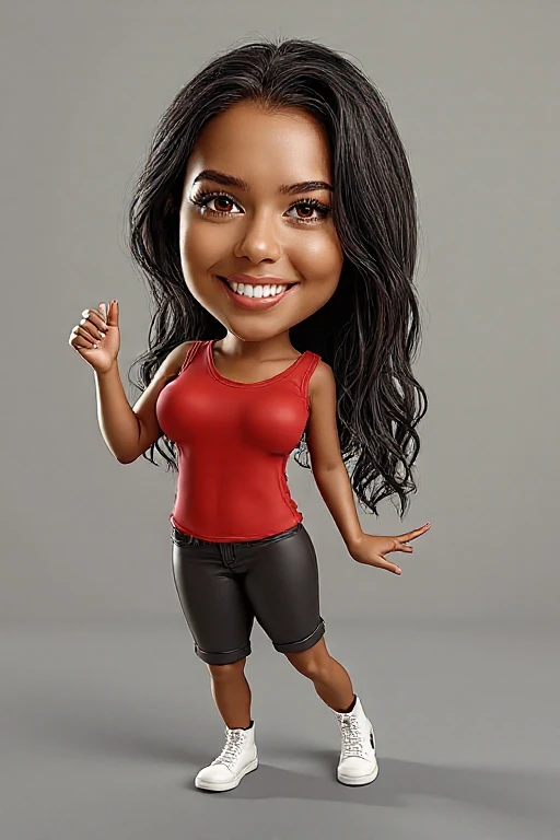 ((digital painting)), ((4k)), ((JIM EIDOMODE)), ((best quality)), cartoon woman in bikini with a big boo, digital cartoon art, cartoon art style , caricature, cel shaded:15, caricature illustration, in cartoon style, Latin, caricatura style, digital art cartoon, cel shaded!!!, show rendering, cartoon digital painting, caricature!!!, Illustration cartoon style, highly detailed cartoon, realistic cartoon, belly, caricature