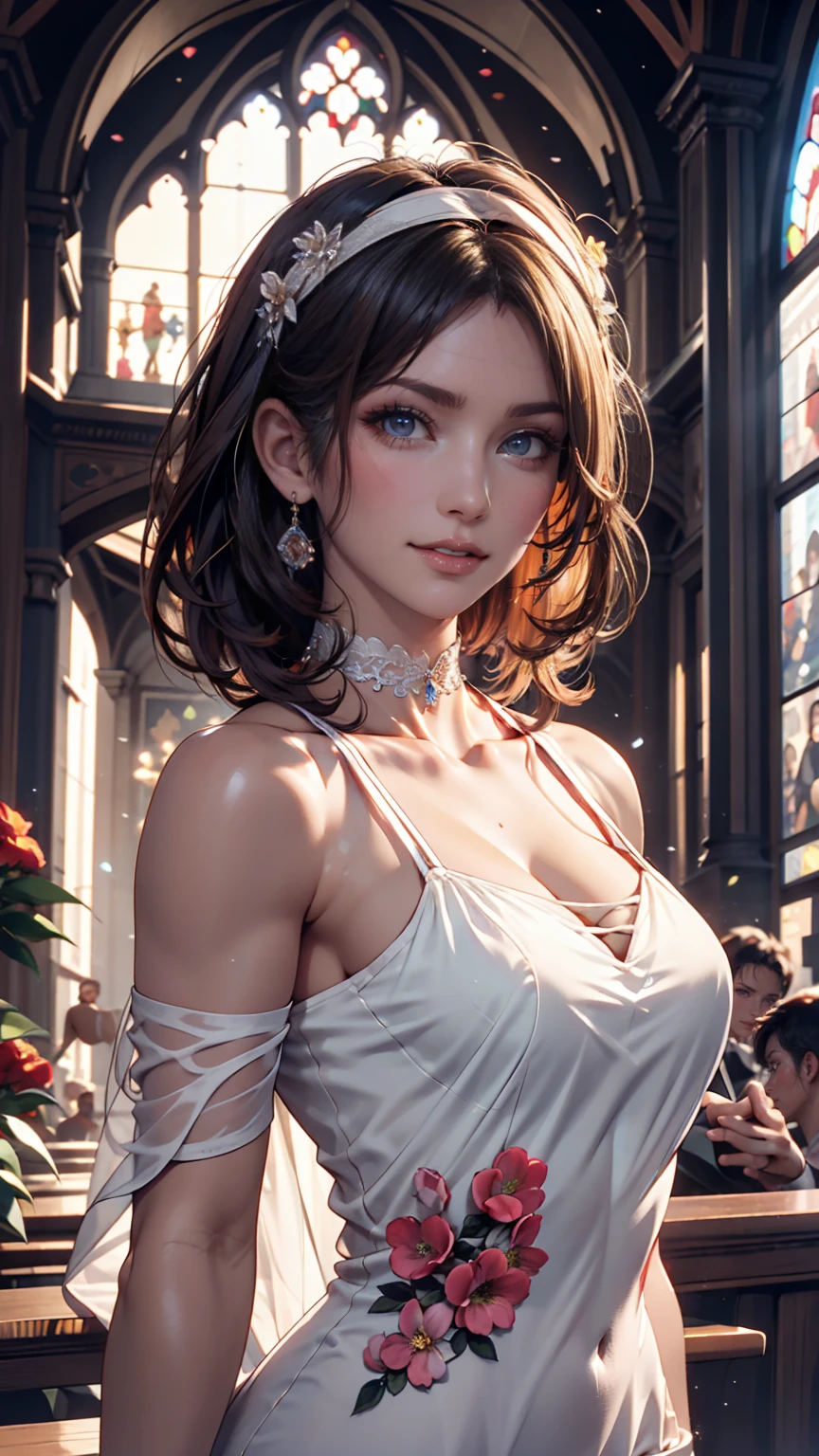 最high quality, masterpiece, High resolution, One girl, Porcelain Dress, hair accessory, necklace, jewelry, Pretty face, On the body, Tyndall effect, Realistic, Shadow Studio, Rim Light, Dual Tone Lighting, (High Definition Skins: 1.2), 8K Ultra HD, Digital SLR, Soft Light, high quality, Volumetric Light, Secretly photographed, photograph, High resolution, 4K, 8K, Background Blur,