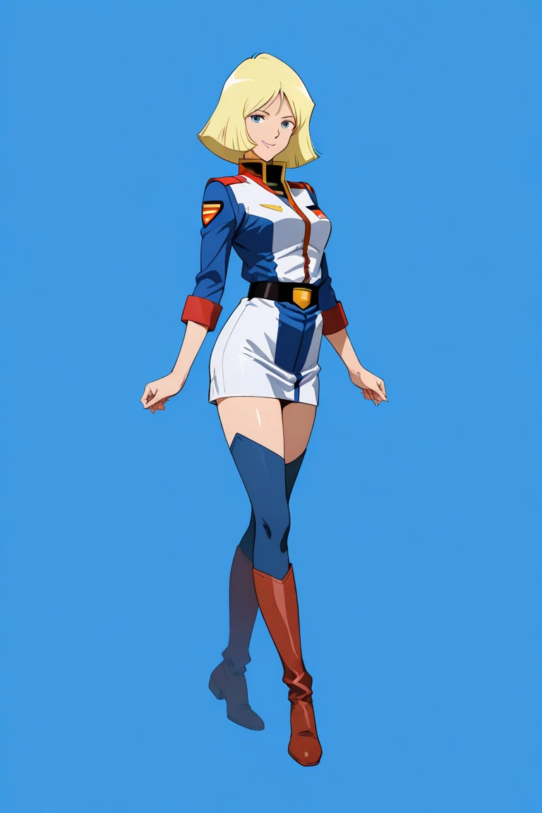 Vanessa from fnaf, Blond girl, green eyes, security guard, very sexy. Colored commercial center background. Masterpiece, UHD